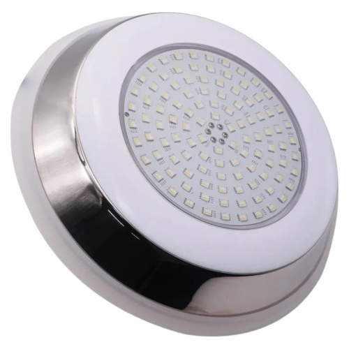 Прожектор светодиодный 18Вт AM RGB 230мм 12В оправа н/с AISI 316 (HX-WH230-252S) фото 6